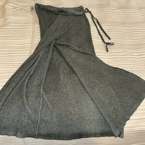Free People ribbed knit skirt
